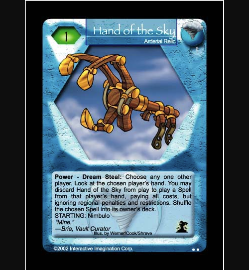 Hand of the Sky - Foil